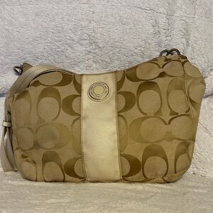 Coach Tan Shoulder Bag